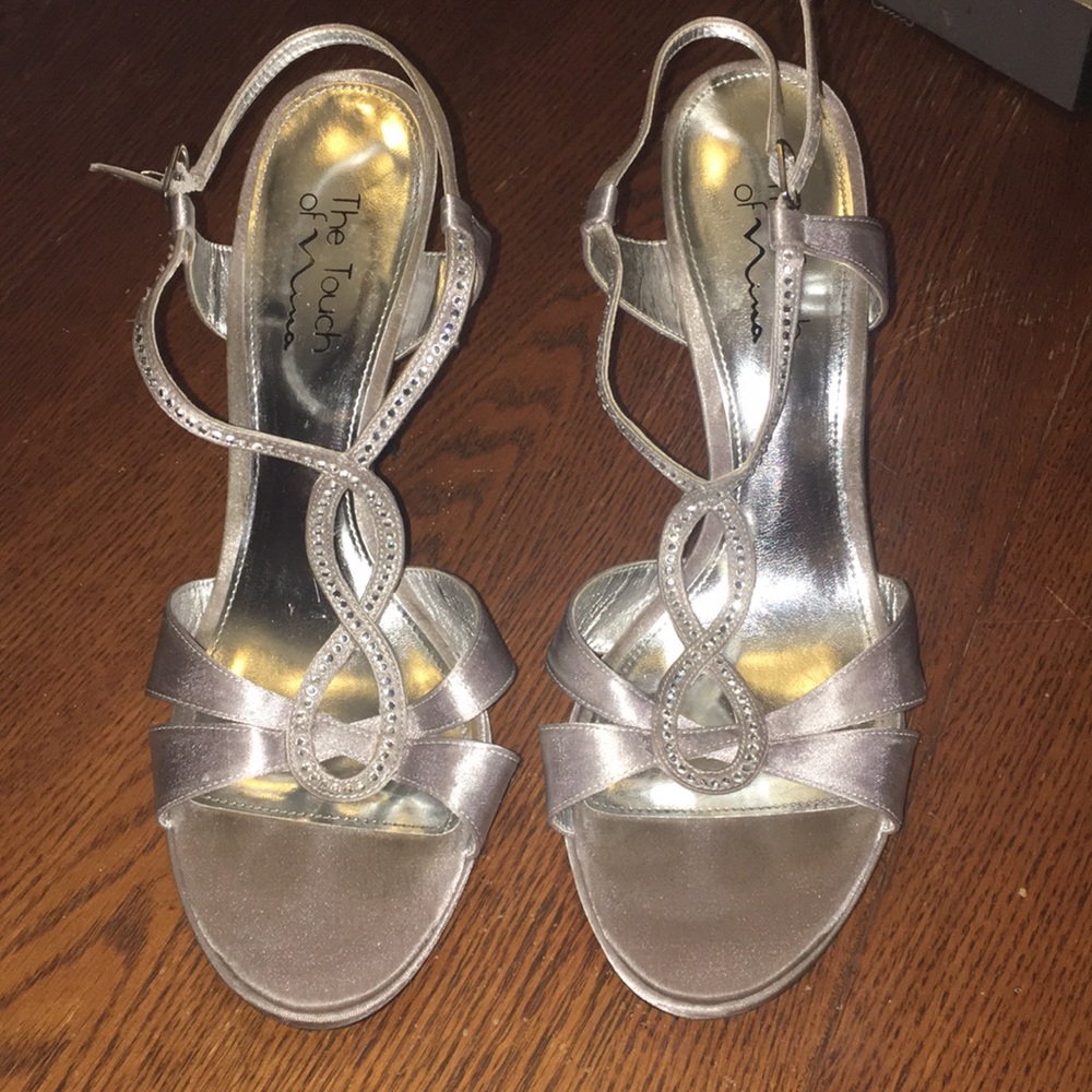 Silver Stilettos from Touch of Nina
